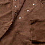 Depeche leather wear Tenna suede shirt Shirts 311 Wood