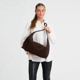 DEPECHE The Berlin shoulderbag Shoulderbag / Handbag 008 Chocolate