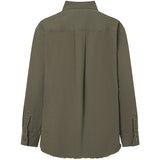 Depeche Clothing Brea cotton shirt Shirts 054 Khaki (Visione)