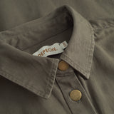 Depeche Clothing Brea cotton shirt Shirts 054 Khaki (Visione)