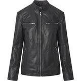 Depeche leather wear Timeless Noelle leather jacket Jackets 099 Black (Nero)