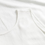 Depeche Clothing Tara linen dress Dresses 001 White