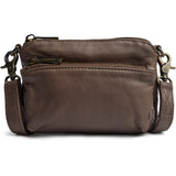 DEPECHE Timeless crossover/clutch Crossover 250 Dark Taupe