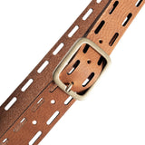 DEPECHE Timeless jeans belt in delicious leather quality Belts 014 Cognac