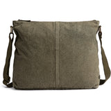 DEPECHE Toledo cotton shoulderbag Shoulderbag / Handbag 049 Army Green