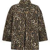 Depeche Clothing Tonja Oversize Shirt Shirt 261 Leopard Printed