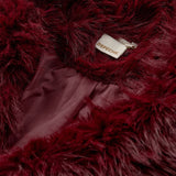 Depeche Clothing Vera faux fur jacket Jackets 279 Burgundy