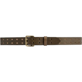 DEPECHE Waist narrow belt in soft leather quality Belts 049 Army Green