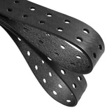 DEPECHE Waist narrow belt in soft leather quality Belts 099 Black (Nero)