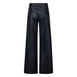 Depeche leather wear Zeli bootcut leather pants Pants 031 Ocean