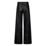 Depeche leather wear Zeli bootcut leather pants Pants 099 Black