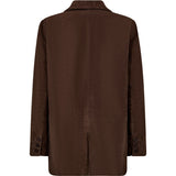 Depeche leather wear Zenia suede blazer Blazer 067 Dusty brown