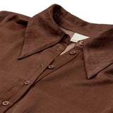 Depeche Clothing ZizzaDe Shirt Shirts 015 Brown