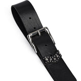 DEPECHE beautiful belt Belts 300 Black/Amr silver