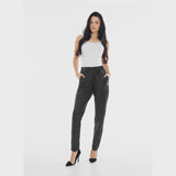 Depeche leather wear Carrie RW loose fitting leather pant Pants 099 Black (Nero)