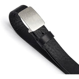 DEPECHE timeless belt Belts 300 Black/Amr silver