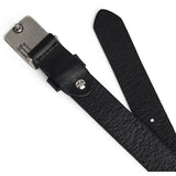 DEPECHE timeless belt Belts 300 Black/Amr silver