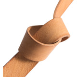 DEPECHE Timeless belt in leather quality Belts 153 Cognac/Brass