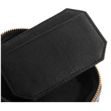 DEPECHE Large jewellery box in leather Accessories 099 Black (Nero)