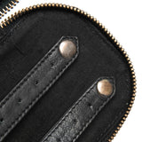 DEPECHE Large jewellery box in leather Accessories 099 Black (Nero)