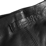 DEPECHE Leather shopper bag in a soft and wearable quality Shopper 099 Black