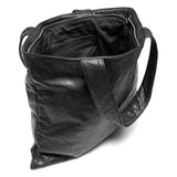 DEPECHE Oversize shopper bag in vintage look Shopper 099 Black (Nero)
