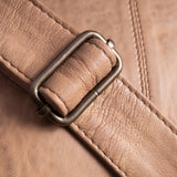DEPECHE Raw and nice crossbody bag in soft leather Cross over 156 Camel