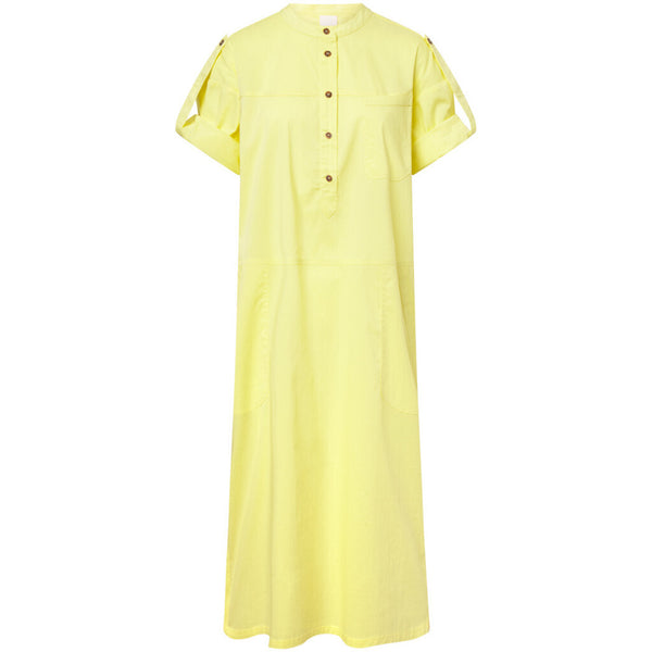 Depeche Clothing Abi dress with cool details Dresses 060 Yellow