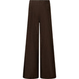 Depeche leather wear Adiva HW Suede Pants Culotte Wide Leg Pants 067 Dusty brown
