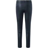 Depeche leather wear Amelia RW stretch chino leather pant 7/8 length Pants 178 Navy