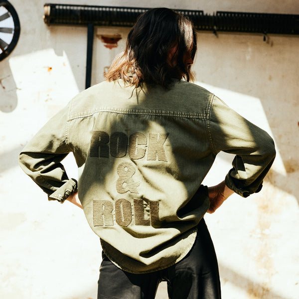 Depeche Clothing Angie shirt Shirts 054 Khaki (Visione)