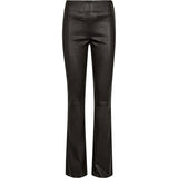 Depeche leather wear Ava leather pants - full length (RW) Pants 008 Chocolate