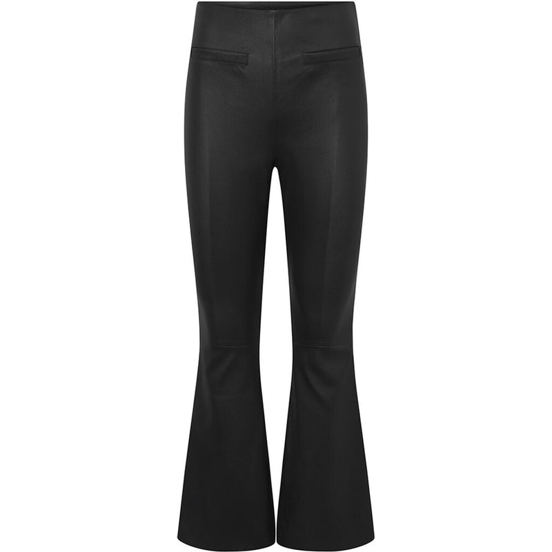 Depeche leather wear Ava leather pants - full length (RW) Pants 099 Black (Nero)