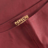 Depeche leather wear Ava leather pants - full length (RW) Pants 243 Racing Red