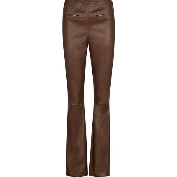 Depeche leather wear Ava leather pants - full length (RW) Pants 309 Metallic Brown
