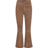 Depeche leather wear Ava suede 7/8 pants Pants 308 Dusty Sand