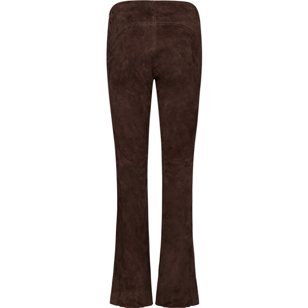 Depeche leather wear Ava suede pants Pants 015 Brown