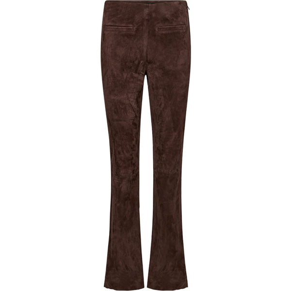 Depeche leather wear Ava suede pants Pants 015 Brown