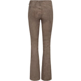 Depeche leather wear Ava suede pants Pants 038 Dusty taupe