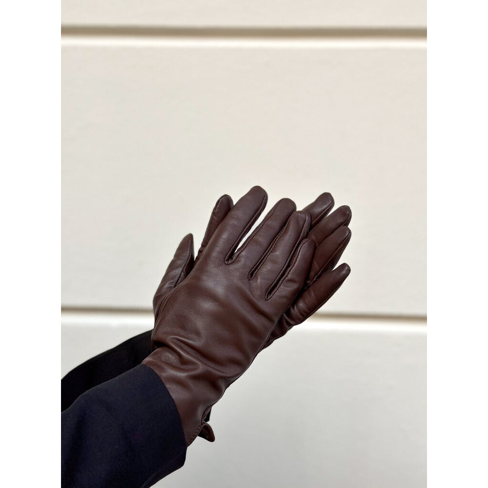 【アウトレット☆送料無料】 leather soft in gloves Basic / DEPECHE – Brownie - 14888 Gloves
