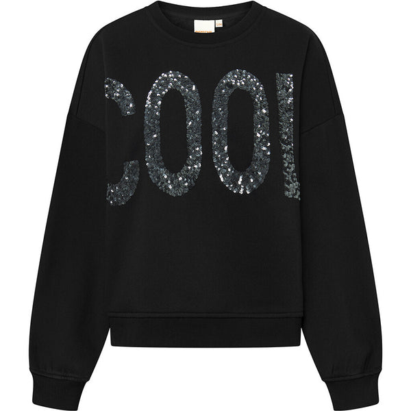 Depeche Clothing Beautiful Helen sweatshirt Tops 099 Black (Nero)