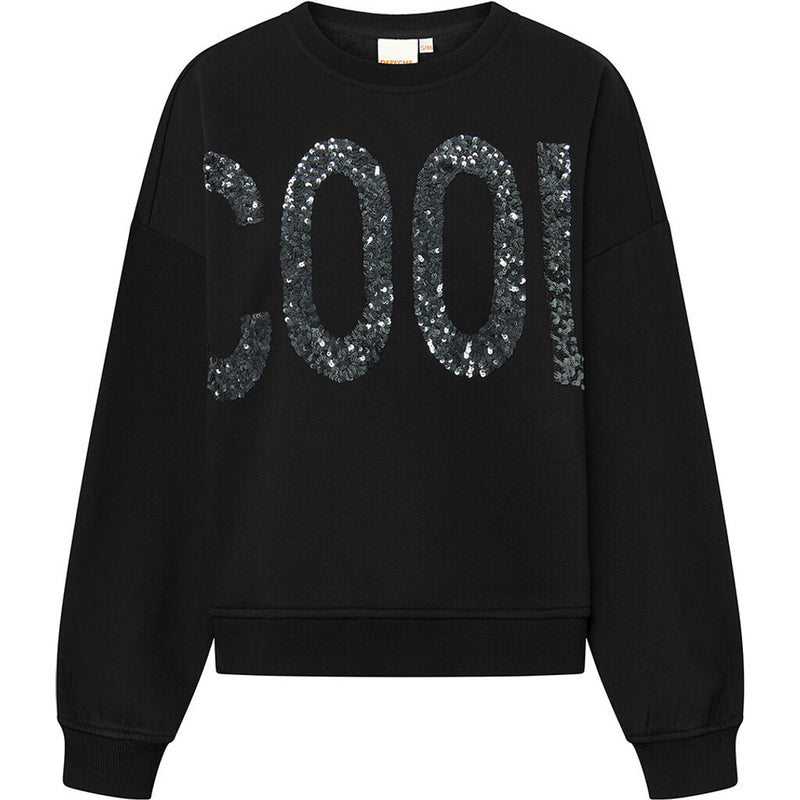 Depeche Clothing Beautiful Helen sweatshirt Tops 099 Black (Nero)