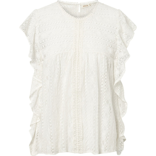 Depeche Clothing Beautiful Nelly lace top Tops 230 Off White