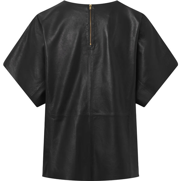 Depeche leather wear Beautiful Sandra blouse Blouse 099 Black (Nero)