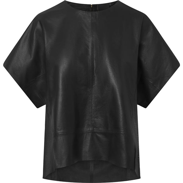 Depeche leather wear Beautiful Sandra blouse Blouse 099 Black (Nero)