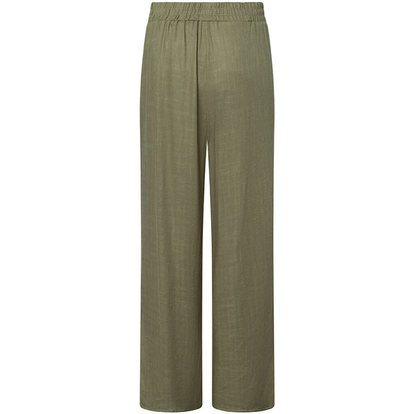 Depeche Clothing Beautiful Sofia pants with slit at bottom front Pants 054 Khaki (Visione)