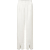 Depeche Clothing Beautiful Sofia pants with slit at bottom front Pants 230 Off White