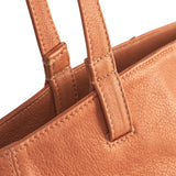 DEPECHE Beautiful and timeless shopper Shopper 014 Cognac