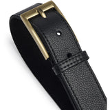DEPECHE Beautiful belt Belt 154 Black/Brass
