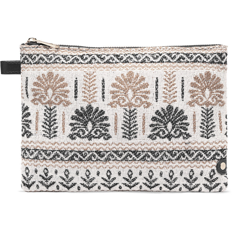 DEPECHE Beautiful clutch Clutch 275 Sand printed